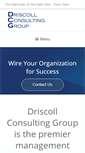 Mobile Screenshot of driscollconsultinggroup.com